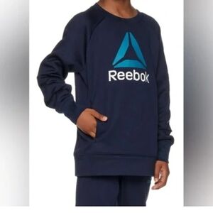 KIDS Reebok Blue Pajama Set with Iconic Logo Size‎ 10/12